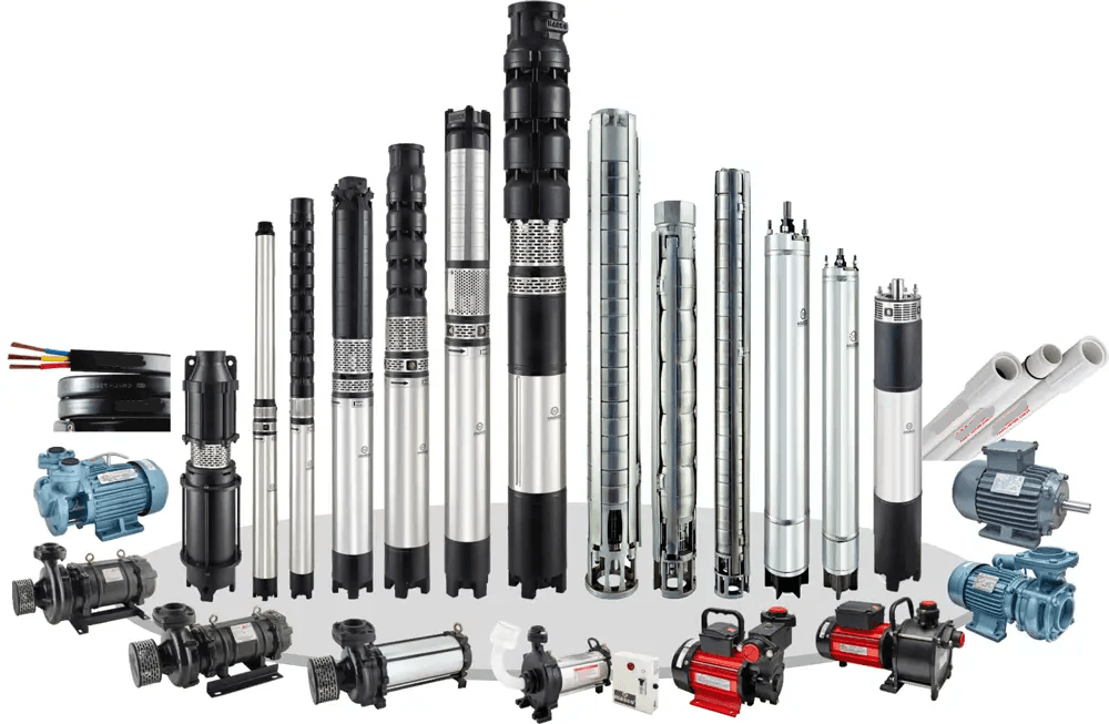 SUPERTECH submersible and industrial pump range